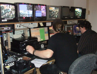 JDHS Video Club broadcast the graduation.
