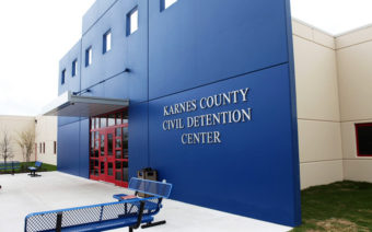 Karnes County Detention Center in Karnes City, Texas. ICE