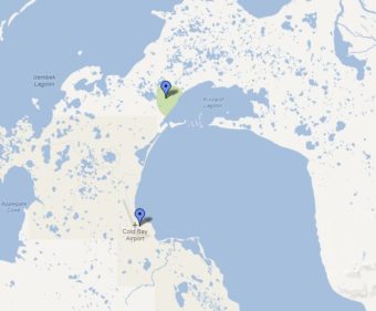 Izembek National Wildlife Refuge lies north of Cold Bay, Alaska