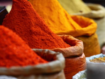 Bags of spices
