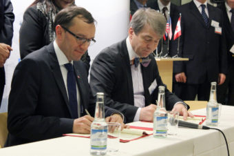 Host Country Agreement Signing Ceremony January 2013