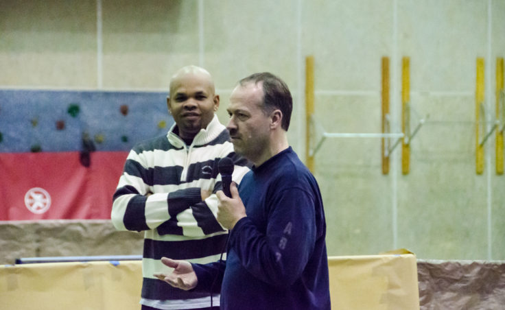 Will Shortz talks about his and Robert's table tennis tour.