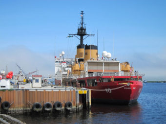 The Polar Star in port on June 27, 2013. Photo by Audrey Carlsen, KUCB – Unalaska.