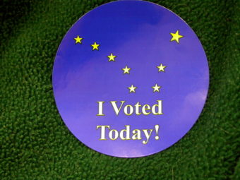 I voted sticker