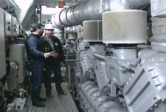 FVF Fairweather engine room