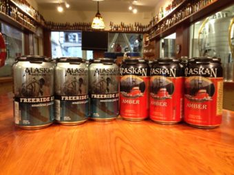 Alaskan Brewing Co. cans