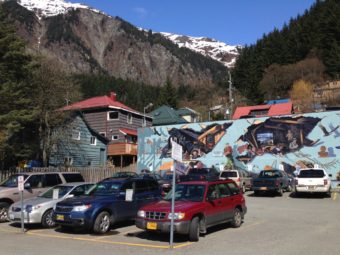 North Franklin Street parking lot