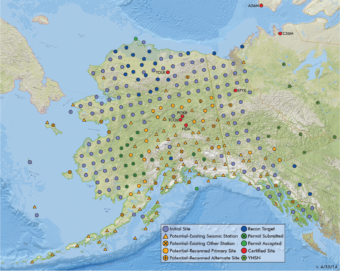TA deployment plan. (Map courtesy EarthScope-USArray)