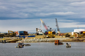 Since DNR lease sales in 2011, Nome has been undergoing another gold boom. But not everyone is happy about it. (Photo by Zachariah Hughes/ KNOM)