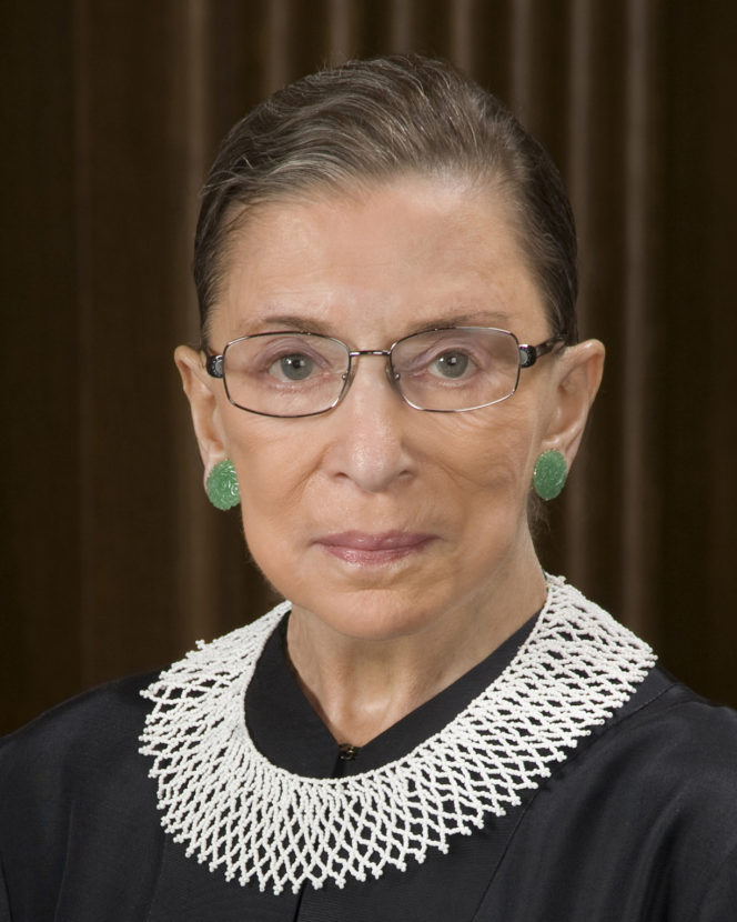 Ruth Bader Ginsburg has been a Supreme Court justice since 1993. (Photo by Steve Petteway/Collection of the Supreme Court of the United States)