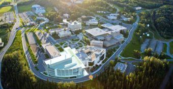 Rendering of what the completed UAF Engineering building will look like. (Courtesy UAF)