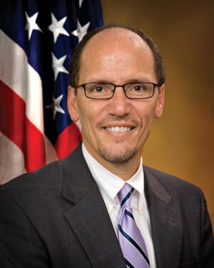Secretary of Labor Thomas Perez. (Photo courtesy U.S. Department of Labor)