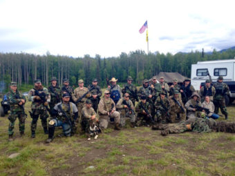 militia group photo