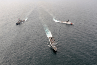 The Navy is currently reviewing training practices in the Gulf of Alaska. (Photo courtesy U.S Navy)