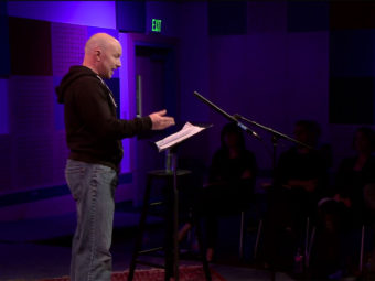 Roblin Gray Davis reads "One Hard Day," by James P. Sweeney.