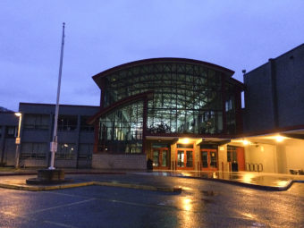 Juneau Douglas High School. (Photo by Sarah Yu/KTOO)