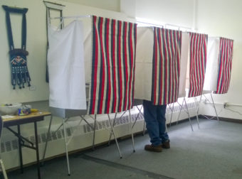 voter at the JACC
