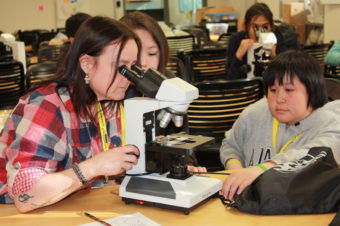Students at a 2013 ANSEP Middle School Academy (Photo courtesy of ANSEP)