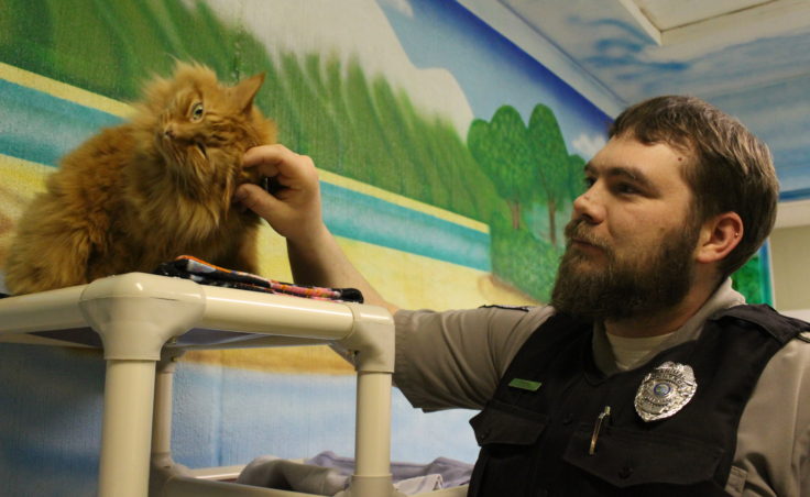 Ben Peyerk, at Gastineau Humane Society