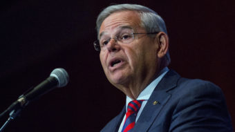 The Justice Department indicted Sen. Bob Menedez on bribery and conspiracy charges earlier this year, and the lawyers in the case have been getting under each other's skin. Andrew Burton/Getty Images