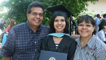 In 2014, Aileen Rizo, depicted here with her parents, Paul and Lupe Rizo, sued her employer for wage discrimination after she says she found out her male colleagues were paid much more. States are addressing the wage gap between men and women.In 2014, Aileen Rizo, depicted here with her parents, Paul and Lupe Rizo, sued her employer for wage discrimination after she says she found out her male colleagues were paid much more. States are addressing the wage gap between men and women. AP