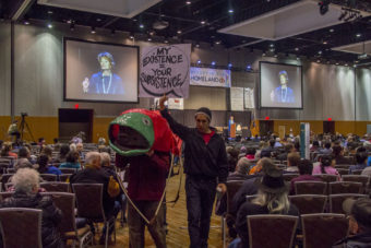 Lisa Murkowski Subsistence Protest 2