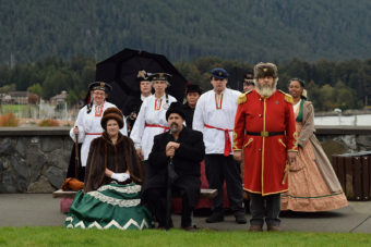 Alaska Day on Castle Hill, Sitka