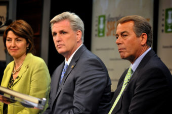 Kevin McCarthy and John Boehner