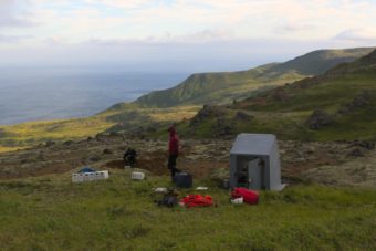 Little Sitkin Volcano seismic station