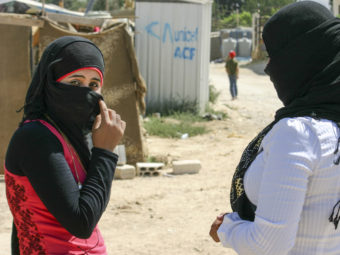 Syrian refugee Fatmeh