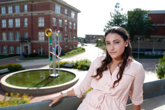 Laticia Aossey was hospitalized while a student at the University of Northern Iowa when she realized she hadn't signed up for health insurance. Matthew Putney/Courtesy of Youth Today