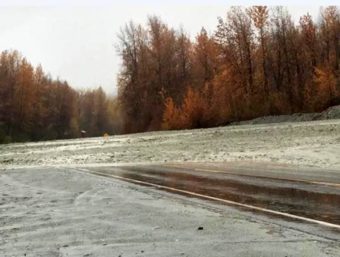 Haines Highway mudslide