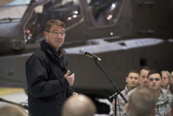 U.S. Defense Secretary Ash Carter at Fort Wainwright