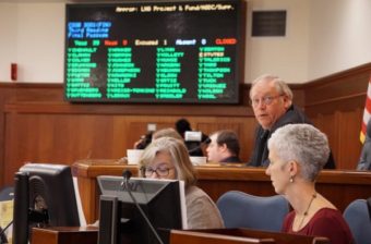 Alaska House of Representatives passes SB3001. (Photo by Jeremy Hsieh/KTOO)