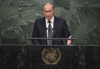Vladimir Putin at U.N.