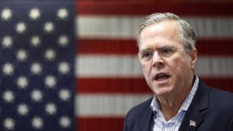 Republican presidential candidate Jeb Bush