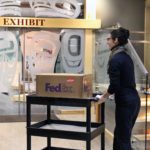 The Sealaska Heritage Institute recently acquired a Chilkat robe believed to be a funerary object. (Photo by Elizabeth Jenkins/KTOO)