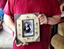 Randy LaRose says he would give all he has to know why his sister, Alaska National Guard Staff Sgt. Michelle Clark, died. (Photo by Liz Ruskin/APRN)