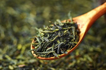 Loose-leaf green tea of the modern variety. Archaeologists have discovered ancient tea in the tomb of a Chinese emperor who died in 141 B.C. It's the oldest known physical evidence of tea. But scientists aren't sure if the emperor was drinking tea as we know it or using it as medicine. iStockphoto