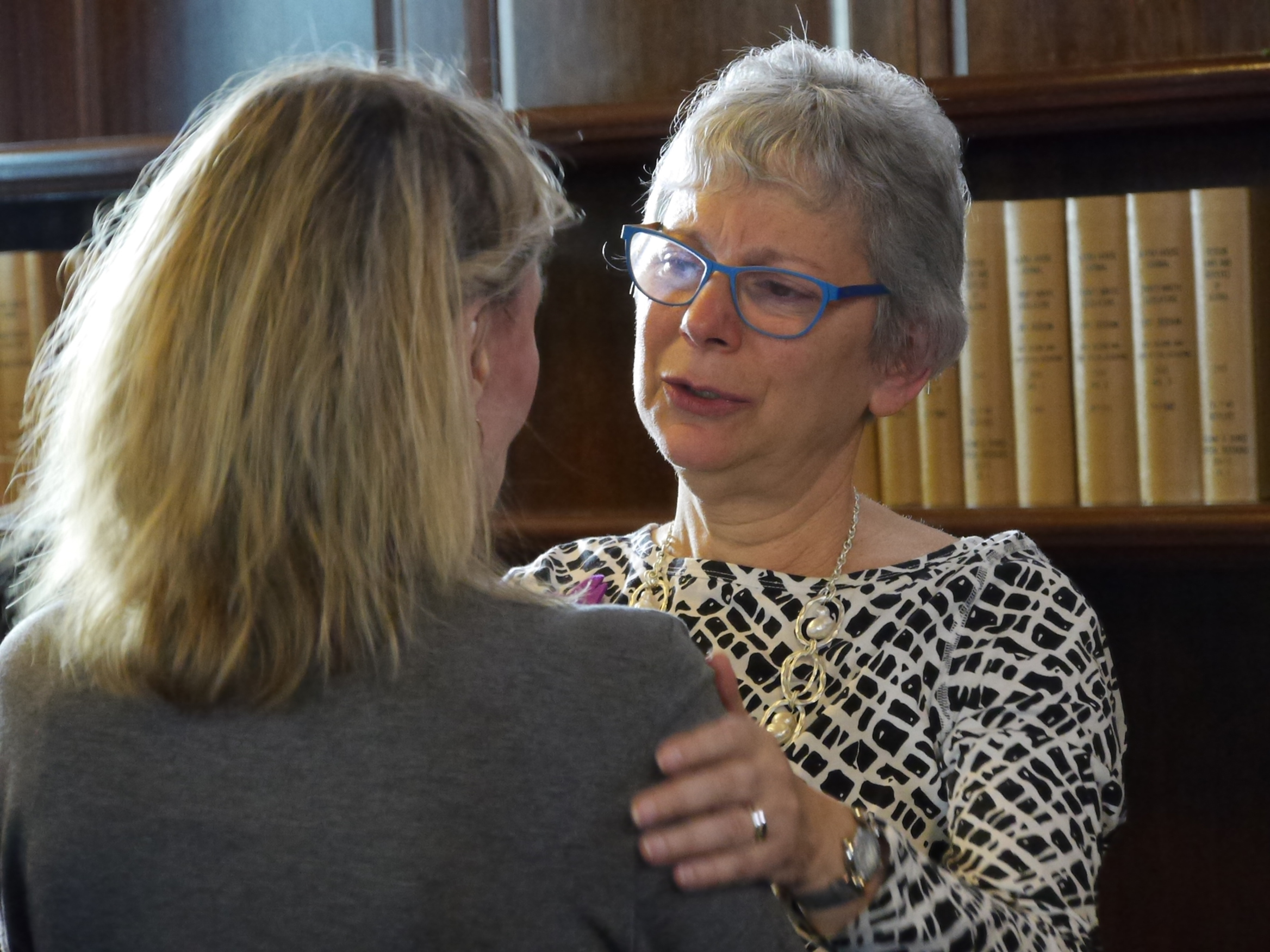 Legislative employee and Kayla Epstein, widow of Rep. Max Gruenberg