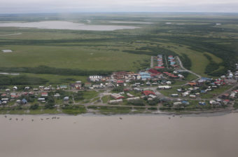 Emmonak in July 2013. (Photo by Adam DuBrowa/FEMA)