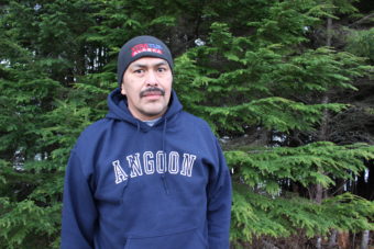 Angoon's Mayor Albert Howard is trying to protect his village's way of life. (Photo by Elizabeth Jenkins/KTOO)