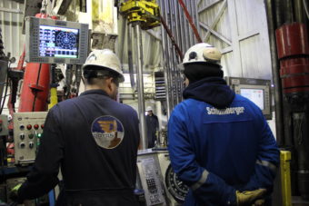 injection well at CD5 drill site