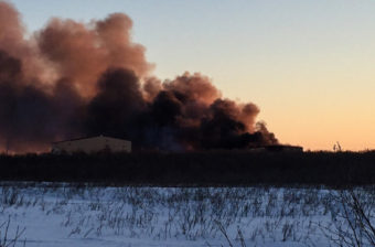 Emmonak fire at Kwik'Pak Fisheries 2016-03-22