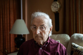 World War II veteran Charles Cavell