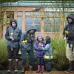 More than a hundred people gathered at Alaska Commercial Fishermen's Memorial May 7, 2016 for the Blessing of the Fleet in Juneau. (Photo by Jennifer Canfield/KTOO)