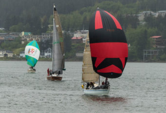 The regatta at the 2016 Juneau Maritime Festival (Photo by David Purdy/KTOO)