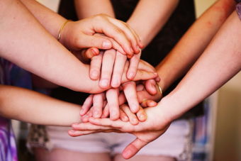 many hands