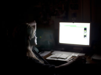 Having a real human help coach participants in the online program probably made a difference, the researchers say. WIN-Initiative RM/Getty Images