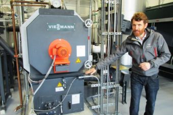 Andrew Haden of Wisewood Inc Ketchikan-Airport biomass boiler